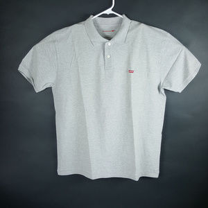 levis white polo shirt